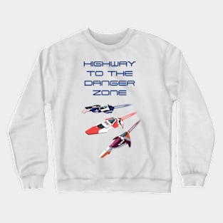 Wipeout to the Danger Zone Crewneck Sweatshirt